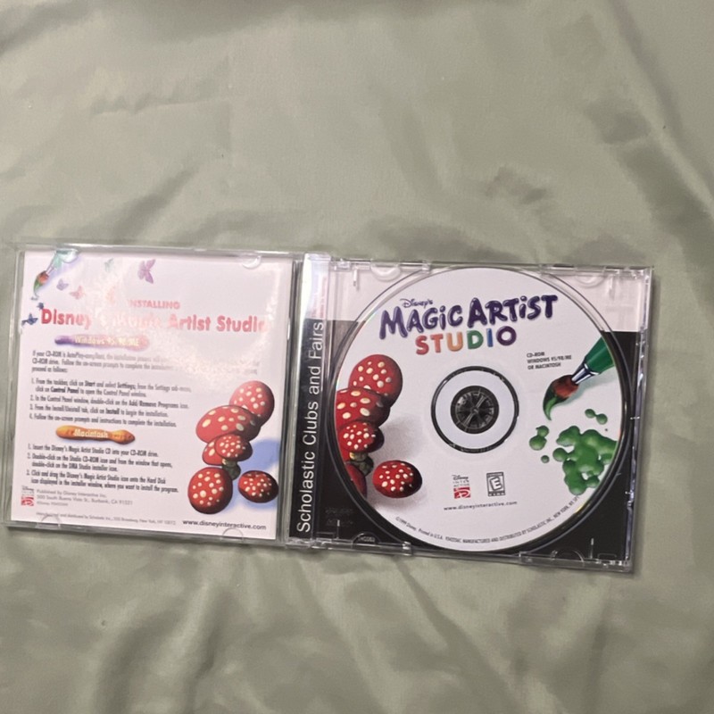 Disney Magic Artist Studio Art & Creativity CD-ROM for Windows/Macintosh gallery