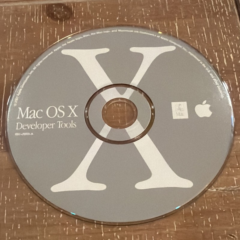 Apple Mac OS X Developer Tools CDs