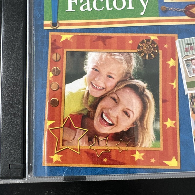 Scrap Book Factory Deluxe Software V5 - 2 Disc Windows XP Vista Pre-Owned gallery