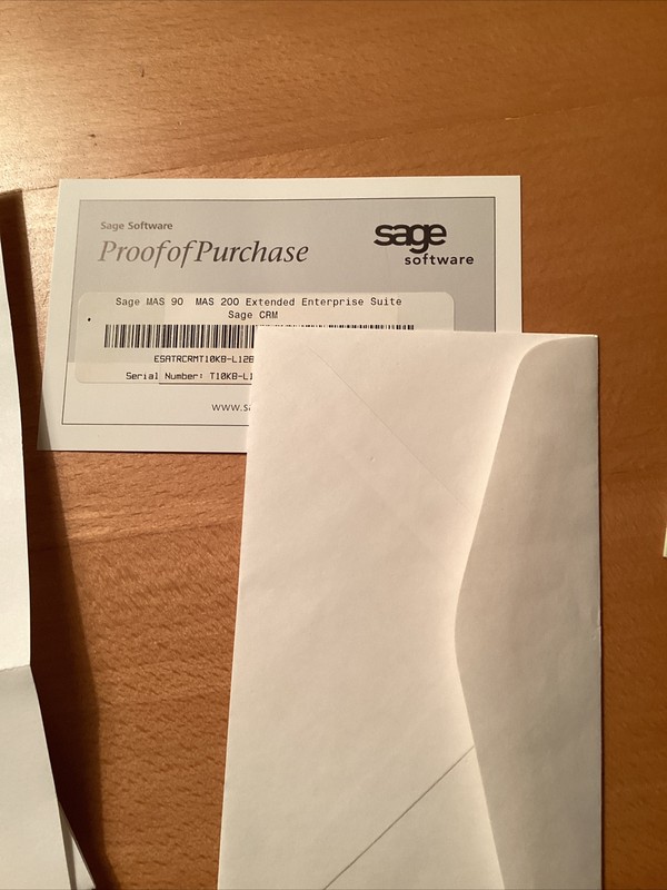 BRAND NEW Sage MAS90 MAS200 Extended Enterprise Suite. DVDs. Sage CRM KEYS gallery
