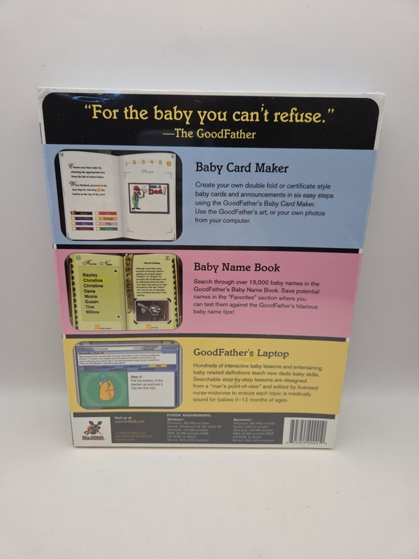 The Goodfather Windows & Macintosh CD-ROM Gift Set Baby Skills For New Dads. gallery