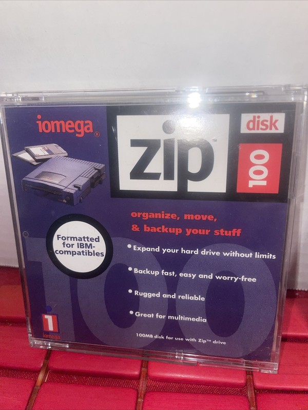 2-Iomega Zip 100MB Disk formatted for IBM-compatibles gallery