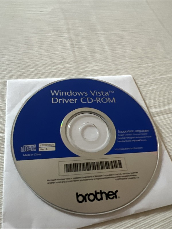 Brother Windows Vista Driver CD-ROM LS2029001 Version A