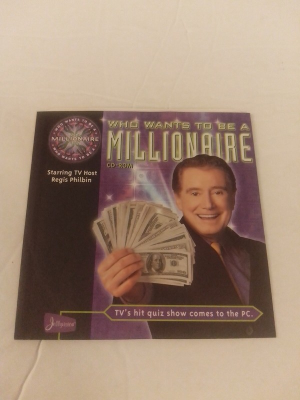 Who Wants To Be A Millionaire – PC CD-ROM For WIndows 95 To XP LN