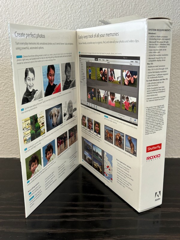 ADOBE PHOTOSHOP ELEMENTS 11 SOFTWARE WIN+MAC DISCS W/KEY USED gallery