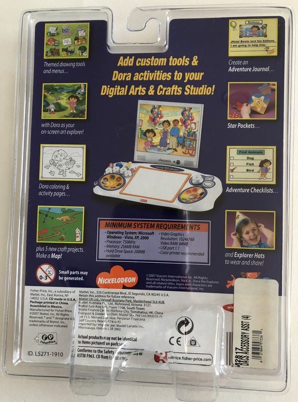 Digital Arts Crafts Studio Dora The Explorer Software gallery