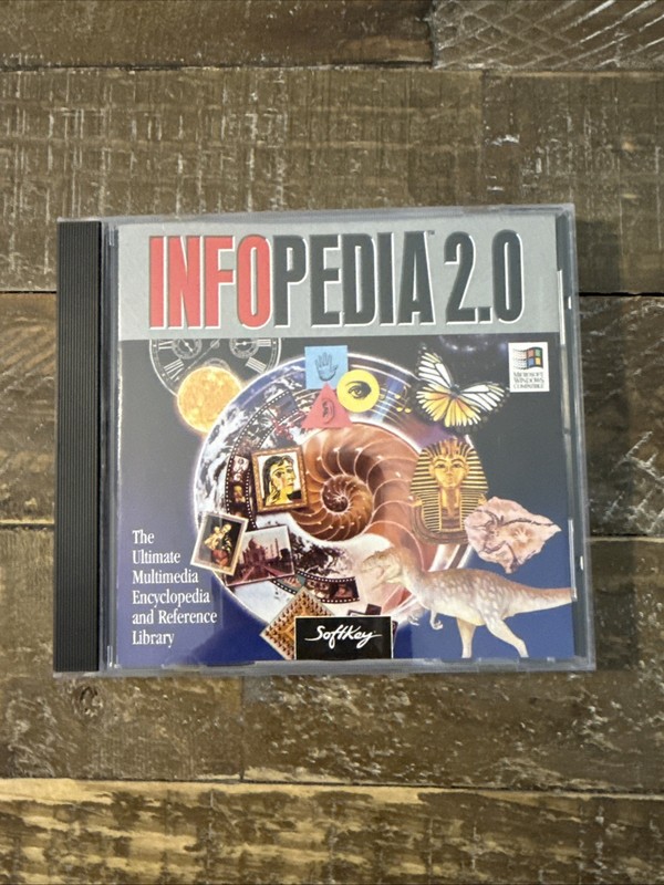 Infopedia 2.0 Software PC Cd Rom