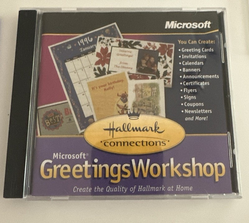 Lot of Microsoft and MMX CDs. Sierra Architect Third Dimension Greeting Workshop gallery