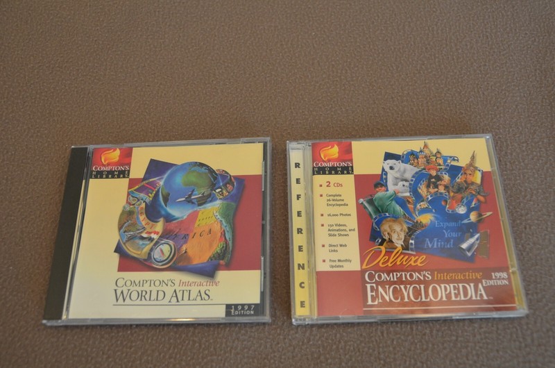 Compton’s Home Library Encyclopedia 1998 and Atlas 1997 gallery