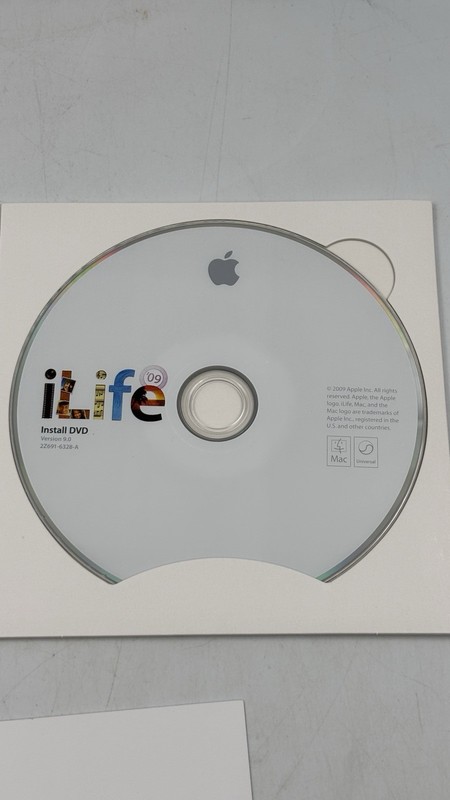 VINTAGE 2009 Apple iLife 09 Mac Software DVD Install Disc Original Booklets gallery
