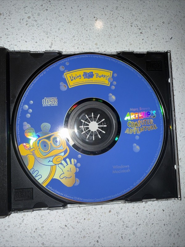 Living Books Marc Brown's Arthur's Computer Adventure 98 Broderbund PC/Mac CDROM gallery