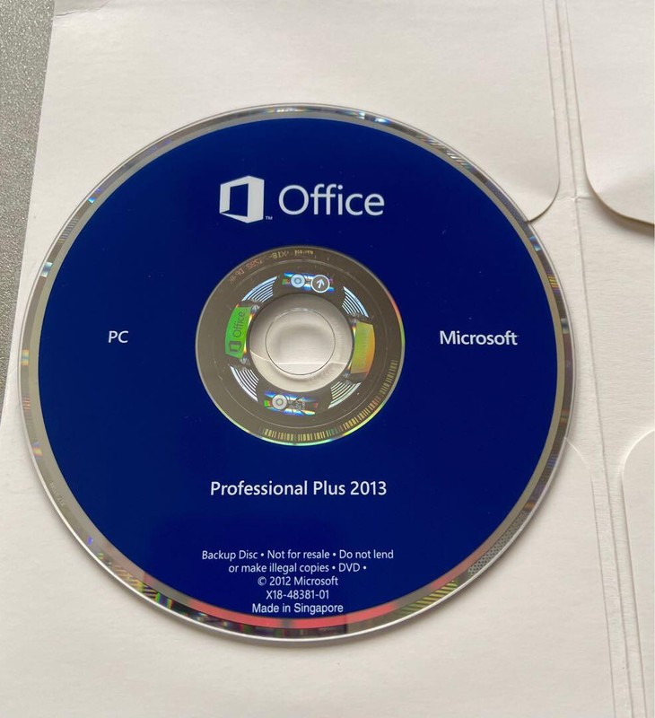 Microsoft Office 2013 Professional Plus – 1 PC key (DVD or USB)