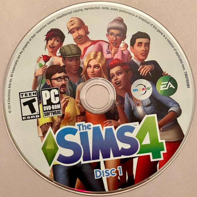 Limited Edition The Sims 4 DVD-ROM Game Software for PC 2 Disc Set gallery