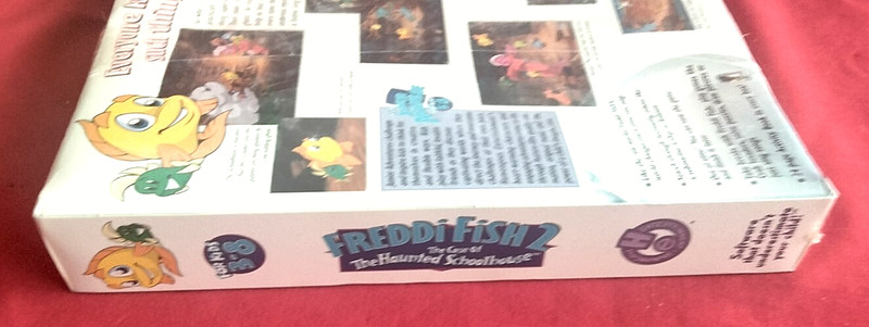 New / Sealed Box Freddi Fish 2 Haunted Schoolhouse 1996 Humongous Entertainment gallery