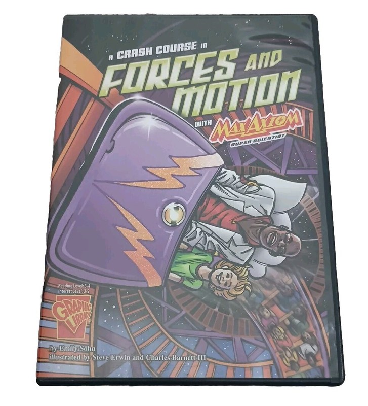 A Crash Course in Forces and Motion with Max Axiom, Super Scientist Interactive