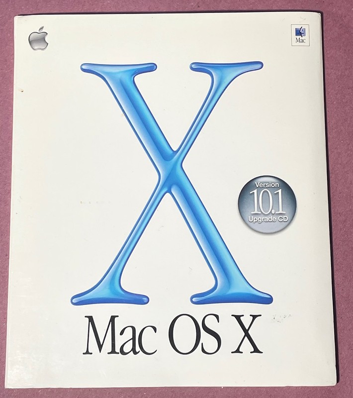 Apple Mac OS X Version 10.1 Upgrade CD