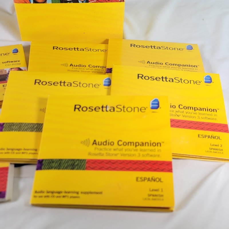 Rosetta Stone Espanol Spanish (Latin America) Complete Program Level 1-5 DVD Set gallery
