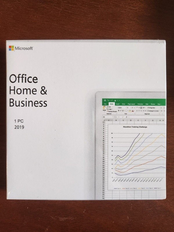 Microsoft Office Home & Business 2019 Sealed DVD Retail Windows PC ship next day