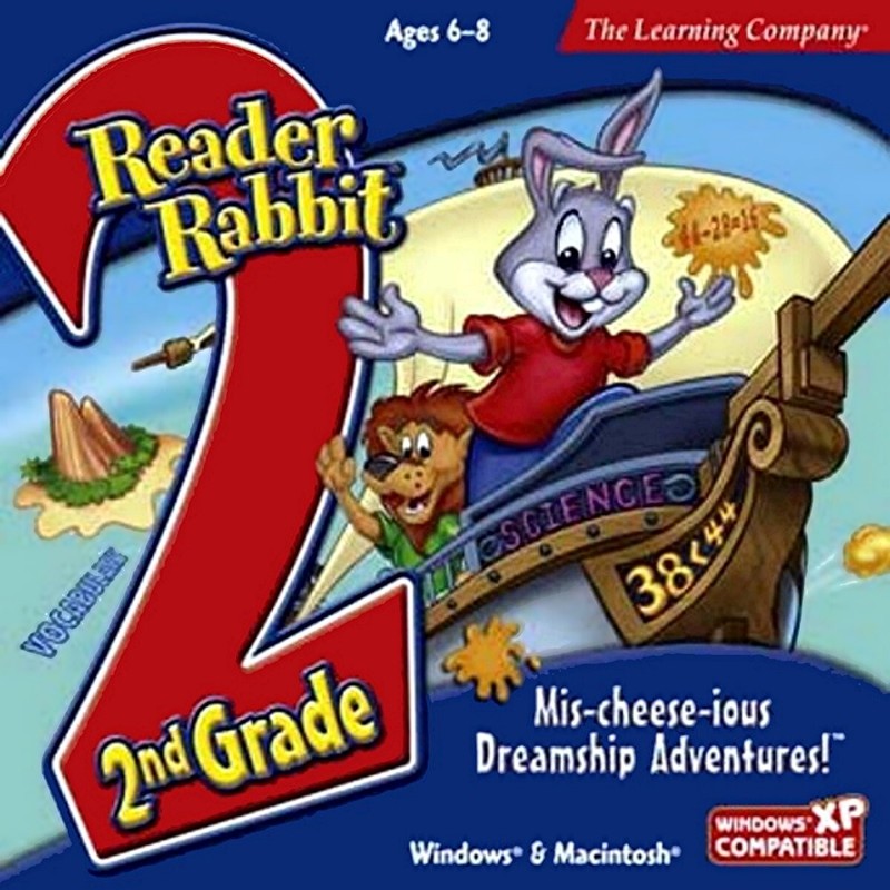 Reader Rabbit 2nd Grade Mis-cheese-ious Dreamship Adventures Ages 6-8 New Sealed