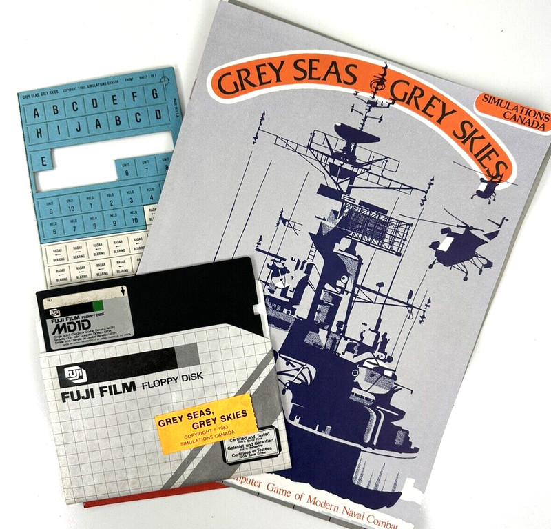 Sim Canada PC Wargame 3.5″ Grey Seas, Grey Skies