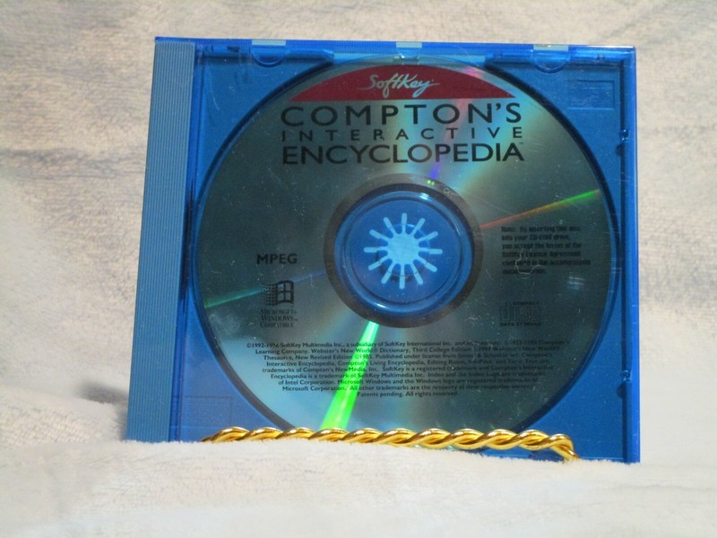 Softkey Compton’s Interactive Encyclopedia, CD