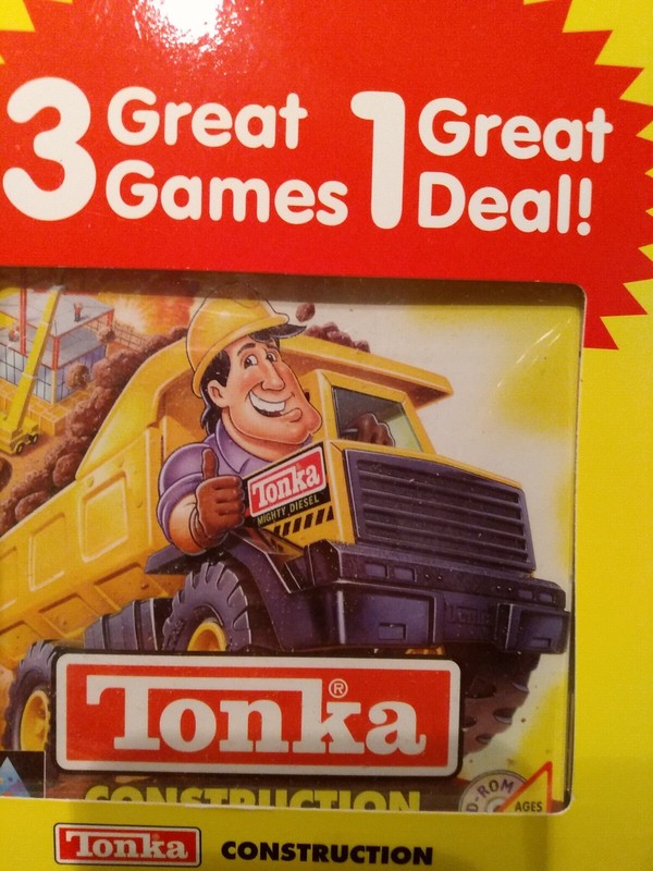 New sealed Tonka Computer Software set of (3) collected 🔥 Tonka must have! gallery