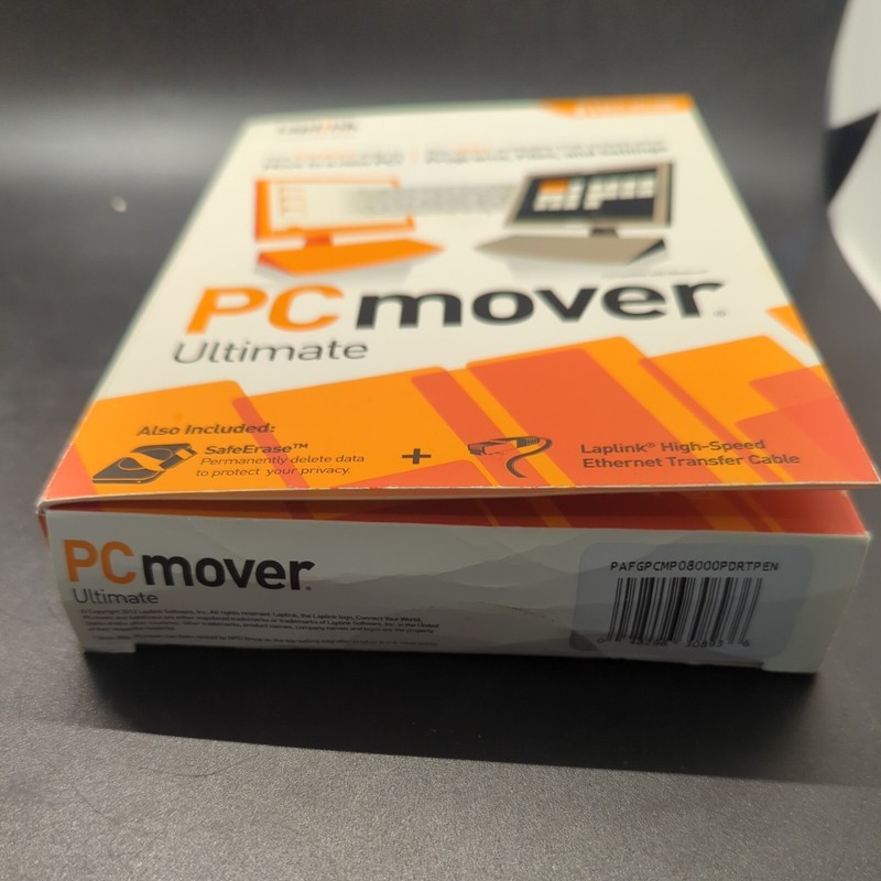 LapLink PCMover Ultimate SafeErase for Windows 8, 7, Vista, XP Open Box gallery