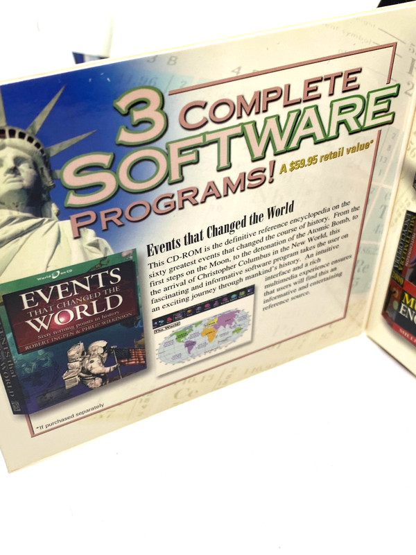 Webster Gold Encyclopidea 2001 PC-CD-Rom Premium 3 disc set. New gallery