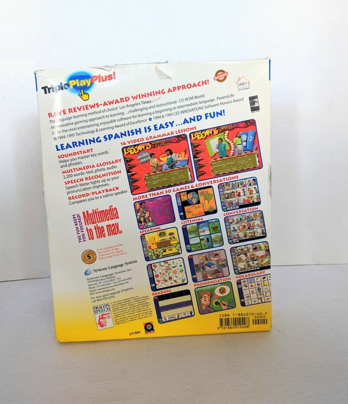 TRIPLE PLAY PLUS SPANISH LIVING LANGUAGE SERIES SPANISH LEARNING SYSTEM COMPLETE gallery