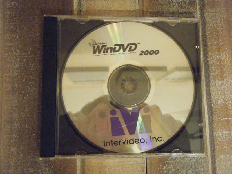 intervideo, inc windvd 2000 dell CD software