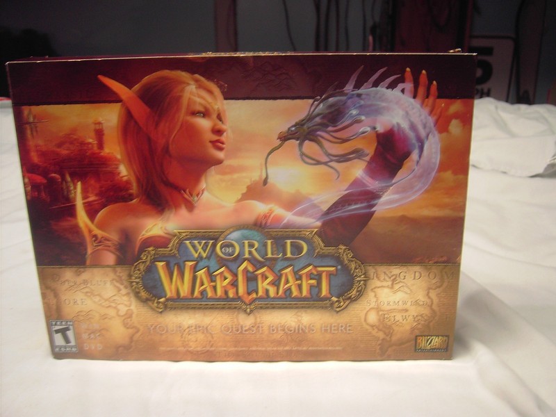 WORLD OF WAR CRAFT PC game for WIN MAC DVD Used