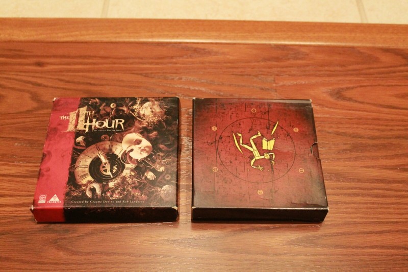 2 PC Games: The 11th Hour and Riven the Sequel to Myst on CD-ROM
