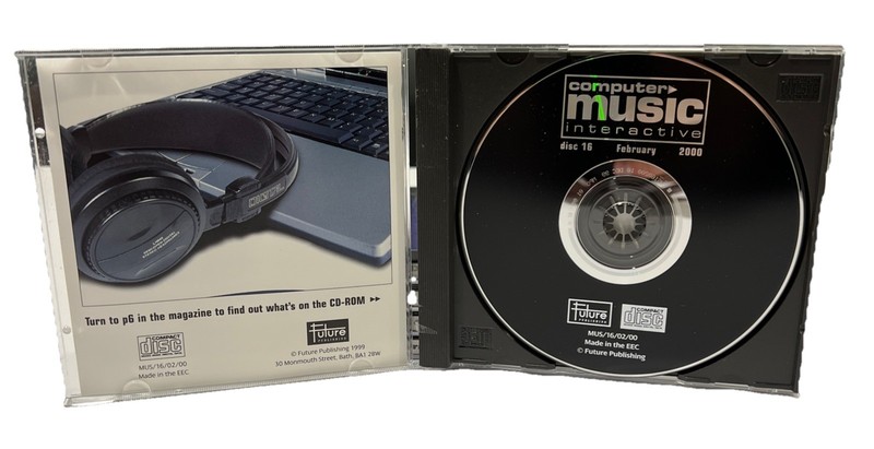 Computer Music Interactive CD-ROM Mac/PC Full Software 2000 Disc 16 EUC gallery