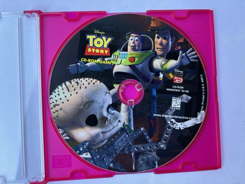 Disneys Toy Story Power Play PC Windows 95/98 Activision CD-ROM – Disc Only