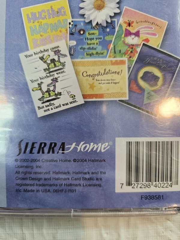 Hallmark Card Studio Scrapbook Studio CD-ROM Windows 98 Lot 2 Sealed Crafts Card gallery