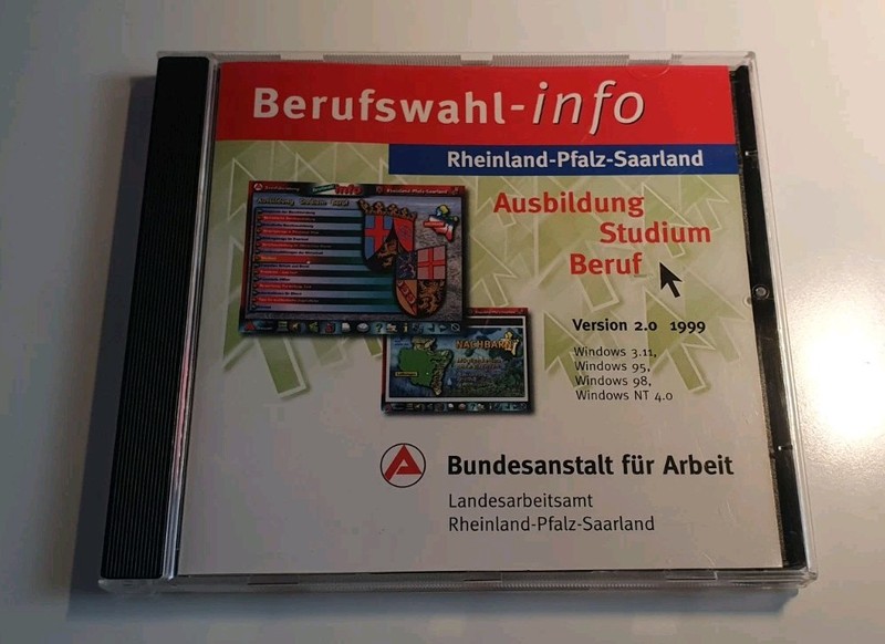 Career choice info Rhineland-Palatinate-Saarland version 2.0 1999