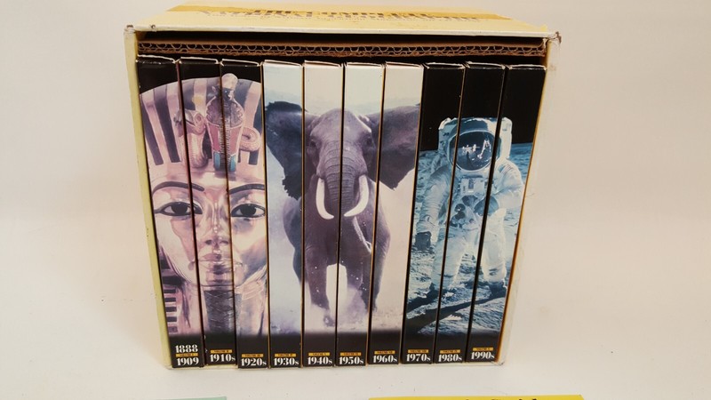 108 years National Geographic + reference CD set CD Rom all here + map +guide gallery