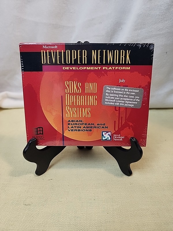 Microsoft Developer Network Operating Systems & SDKS 1995 95 NEW INTERNATIONAL