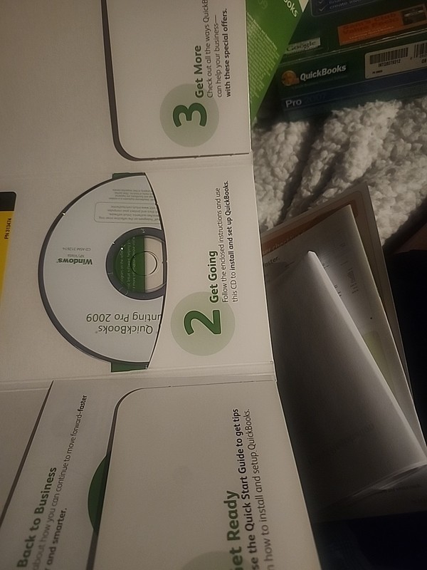 Intuit QuickBooks Accounting Pro 2009 for Win XP Vista gallery