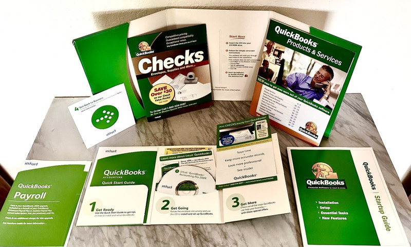 QUICKBOOKS 2009 SOFTWARE INTUIT® SMALL BUSINESS PAYROLL CHECKS with License Key! gallery