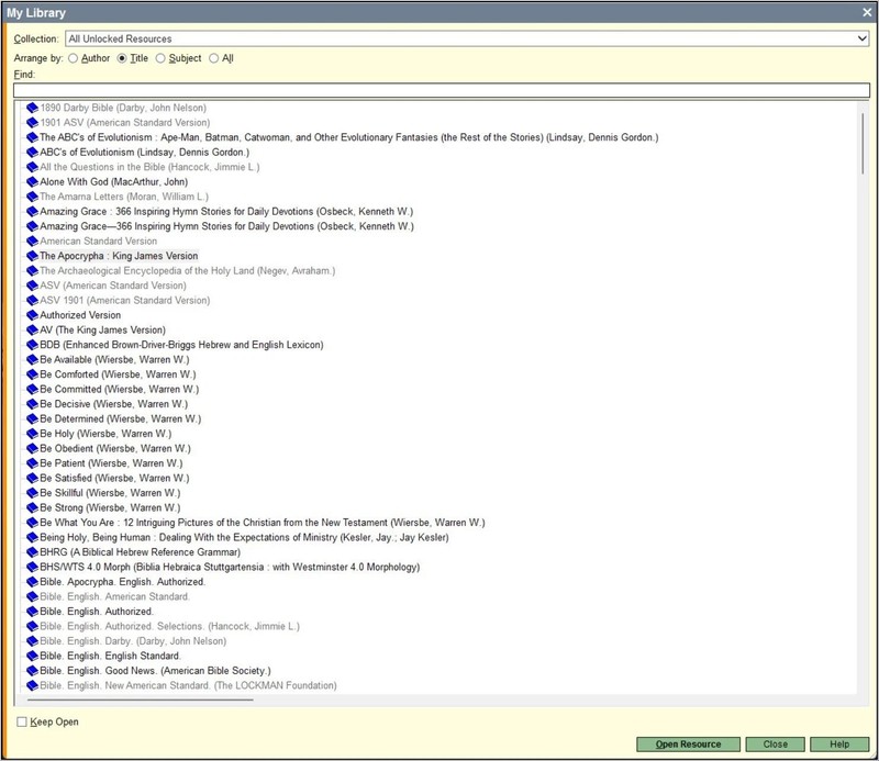 Logos Bible Software Scholar's Library - Hundreds of resources included! (USB) gallery