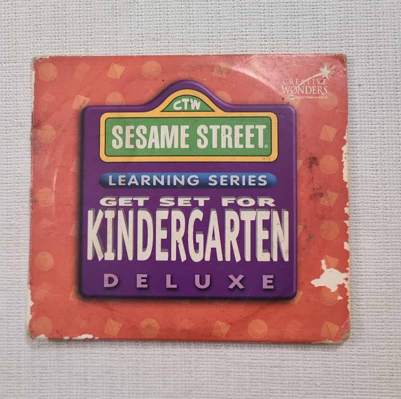 Sesame Street Learning Series Get Ready for Kindergarten Deluxe