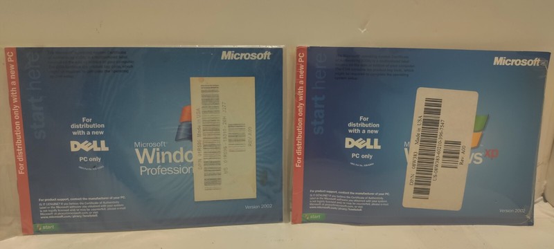 Dell Windows XP Professional Reinstallation CD No Product Key