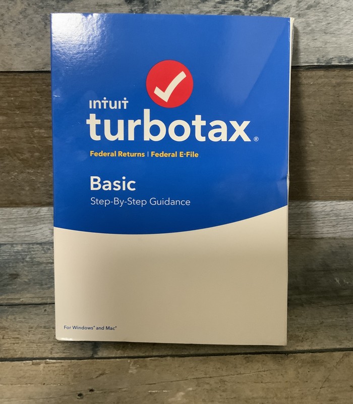 ⚡️TurboTax Basic Federal + E-File 2018 Tax Software, Traditional Disc 🆕