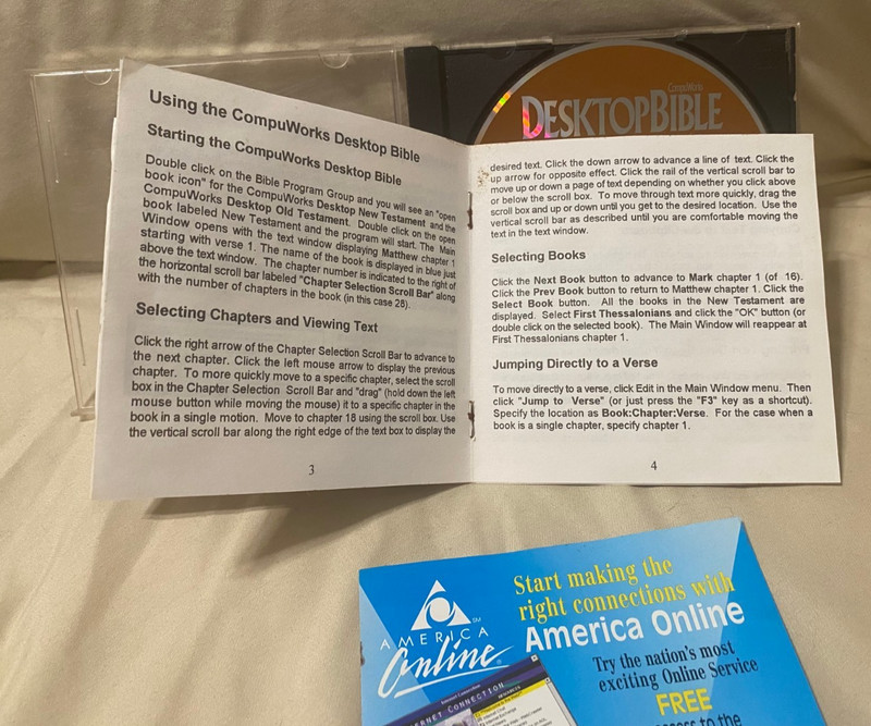 Compuworks Desktop Bible King James Version CD ROM gallery