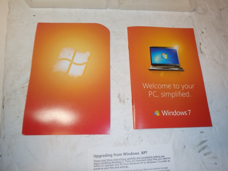 Microsoft Windows 7 Professional Upgrade 32/64 Bit DVDs W/Product Key gallery