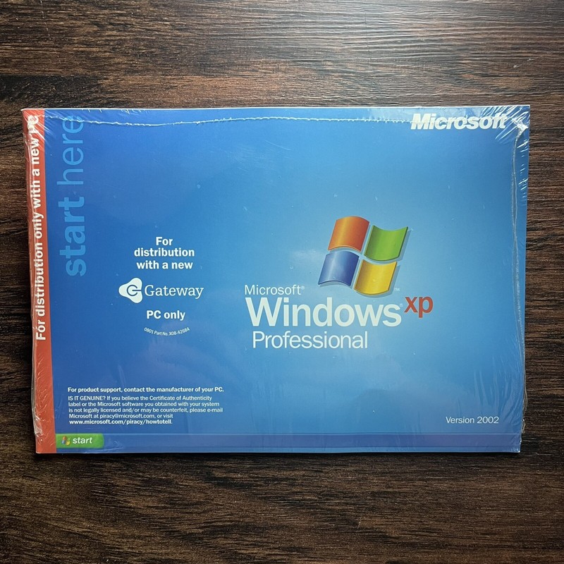Gateway Windows XP Pro SP1 Restore Disk