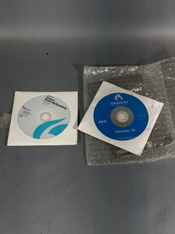 Nuance Dragon NaturallySpeaking Home 13 & Preferred 10 CD Only Software gallery