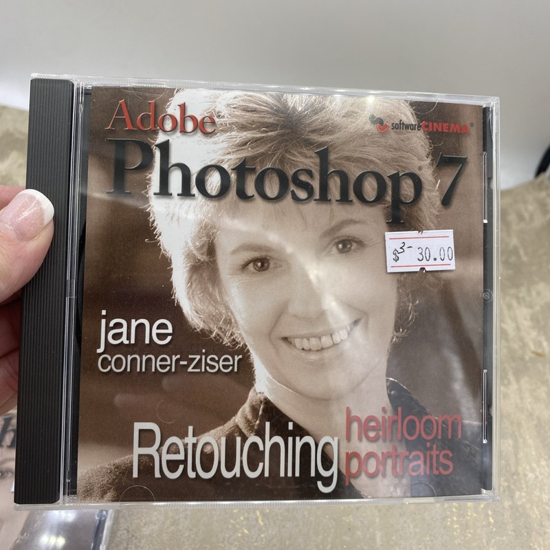 Lot Of 3-Adobe Photoshop 7 Retouching Techniques Software -By Jane Conner-Ziser gallery