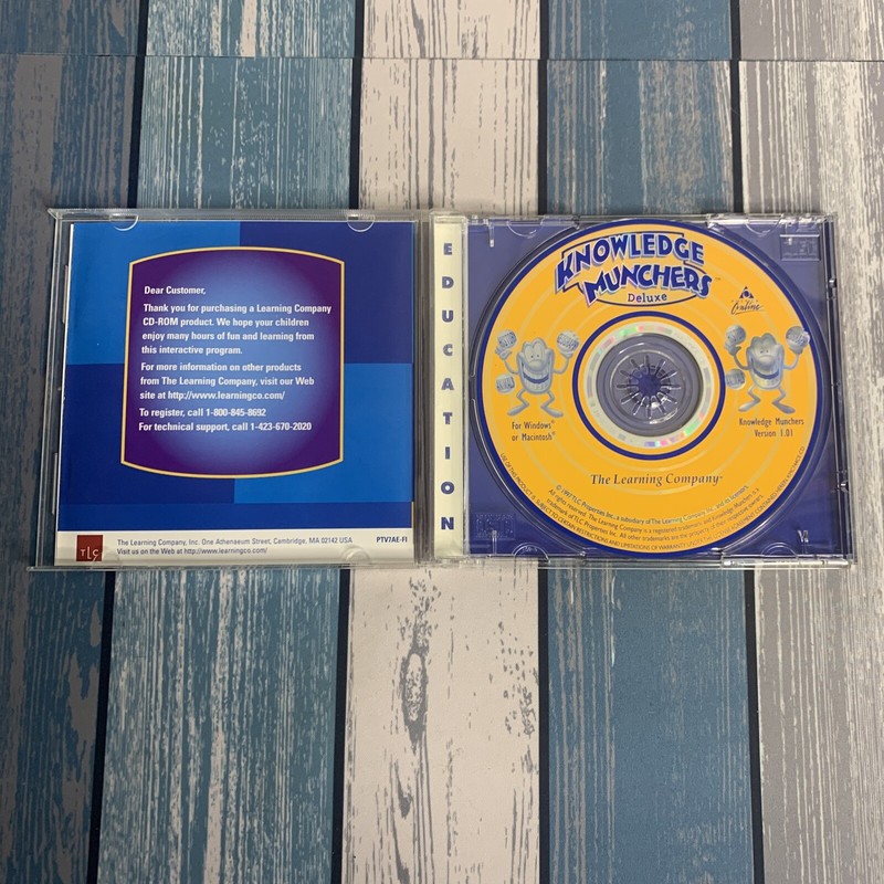 Knowledge Munchers Deluxe The Learning Company Grade 3-6 - COMPLETE gallery